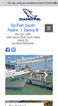 Mobile Screenshot of gofishsouthpadre.com